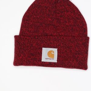 red carhartt hat